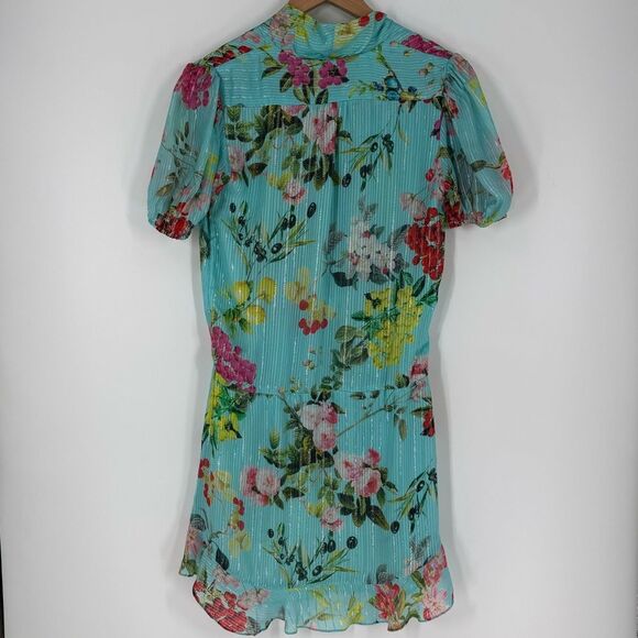 Rococo Sand Coastal Print Wrap Dress | Small - Picture 5 of 8